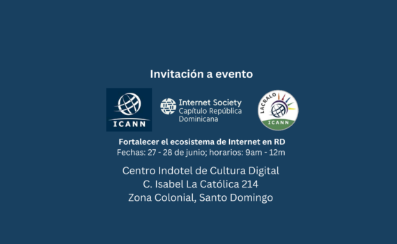 Evento isoc.do Als; lacralo de ICANN republica dominicana